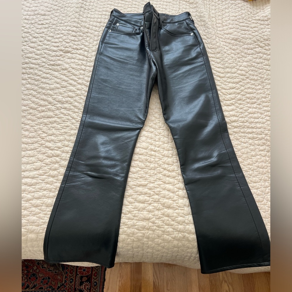 Agolde recycled leather pants